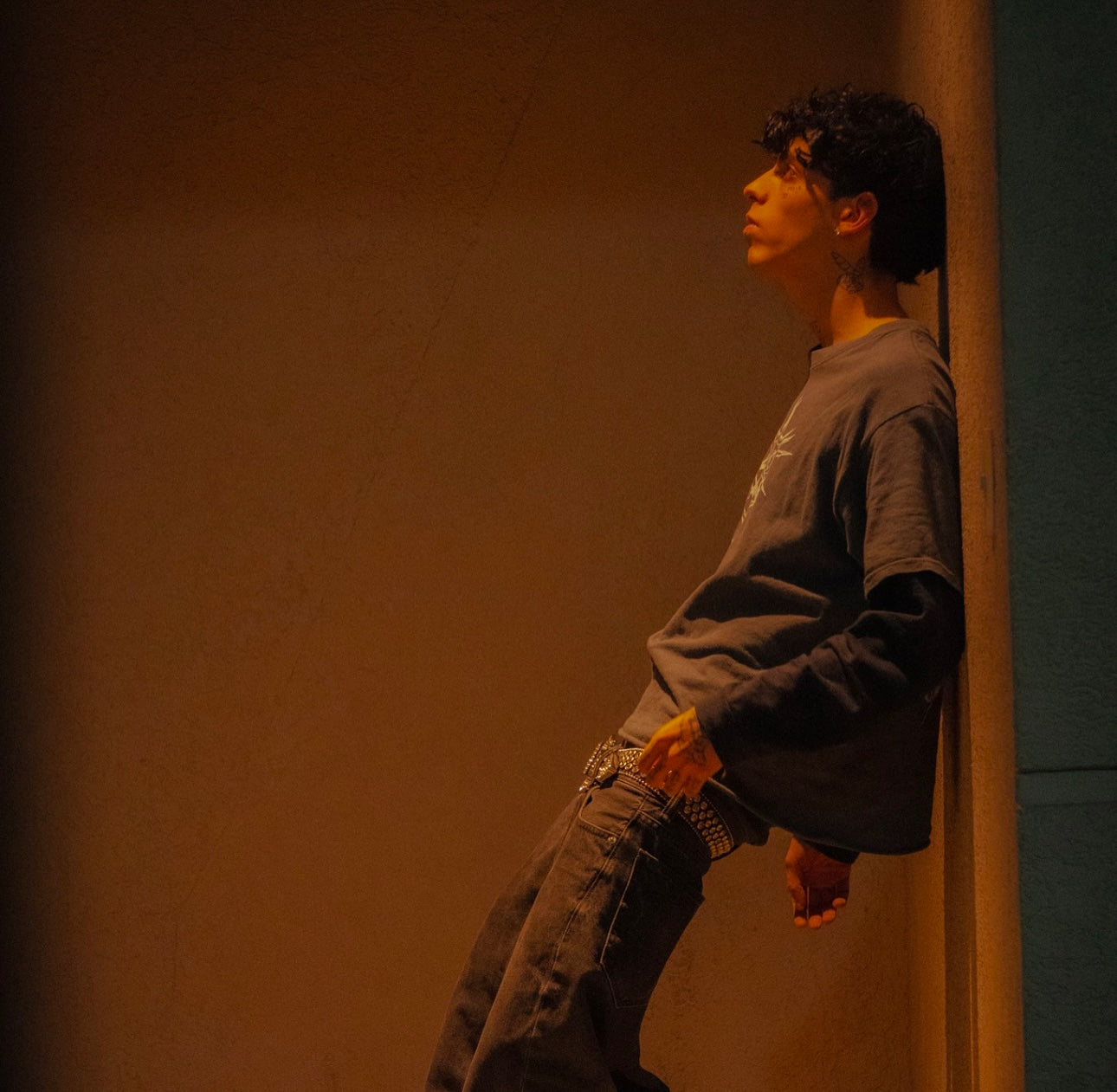 RUDE BACK " Playera Manga Larga