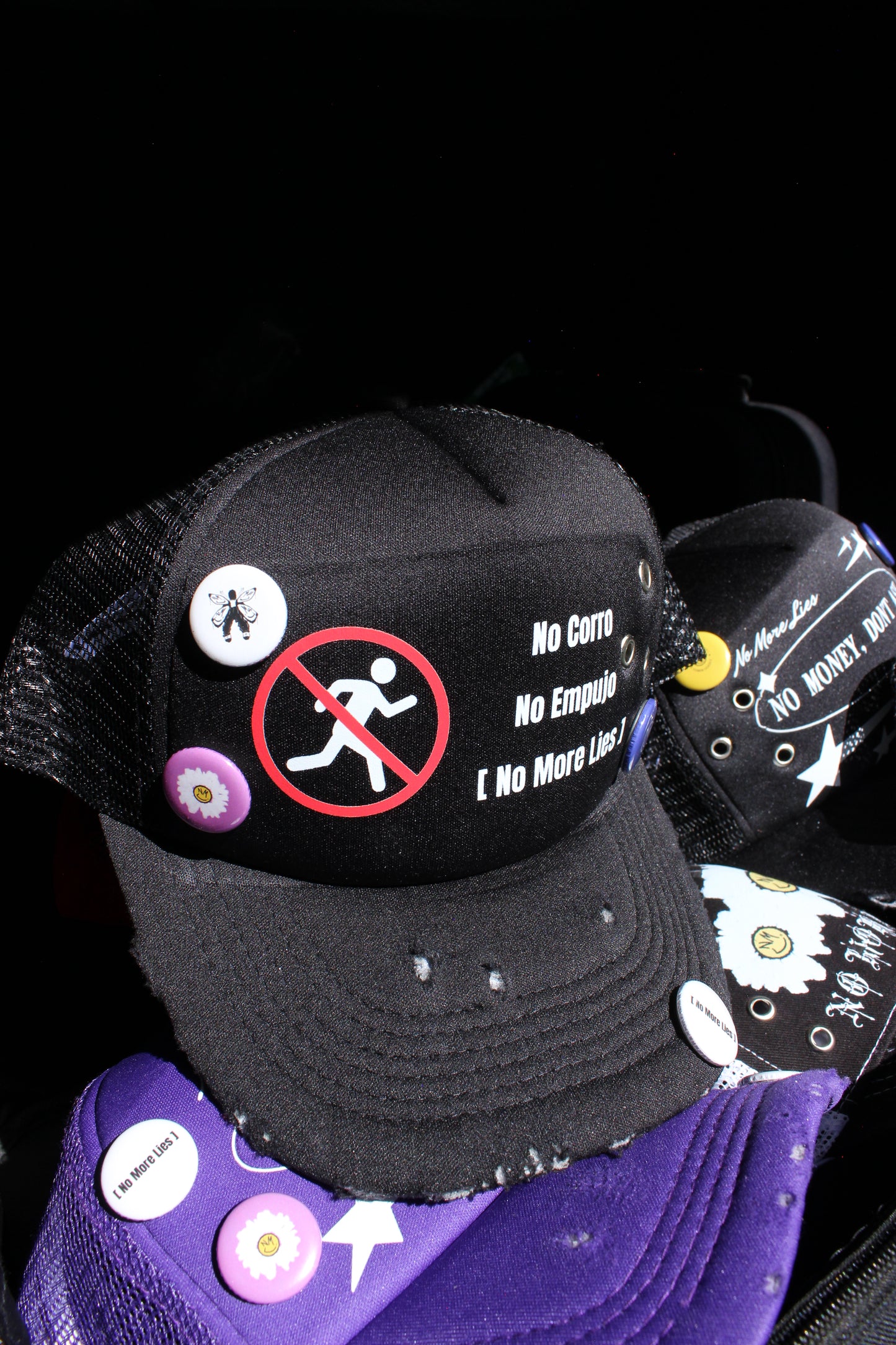 GORRA TRUCKER NO CORRO"