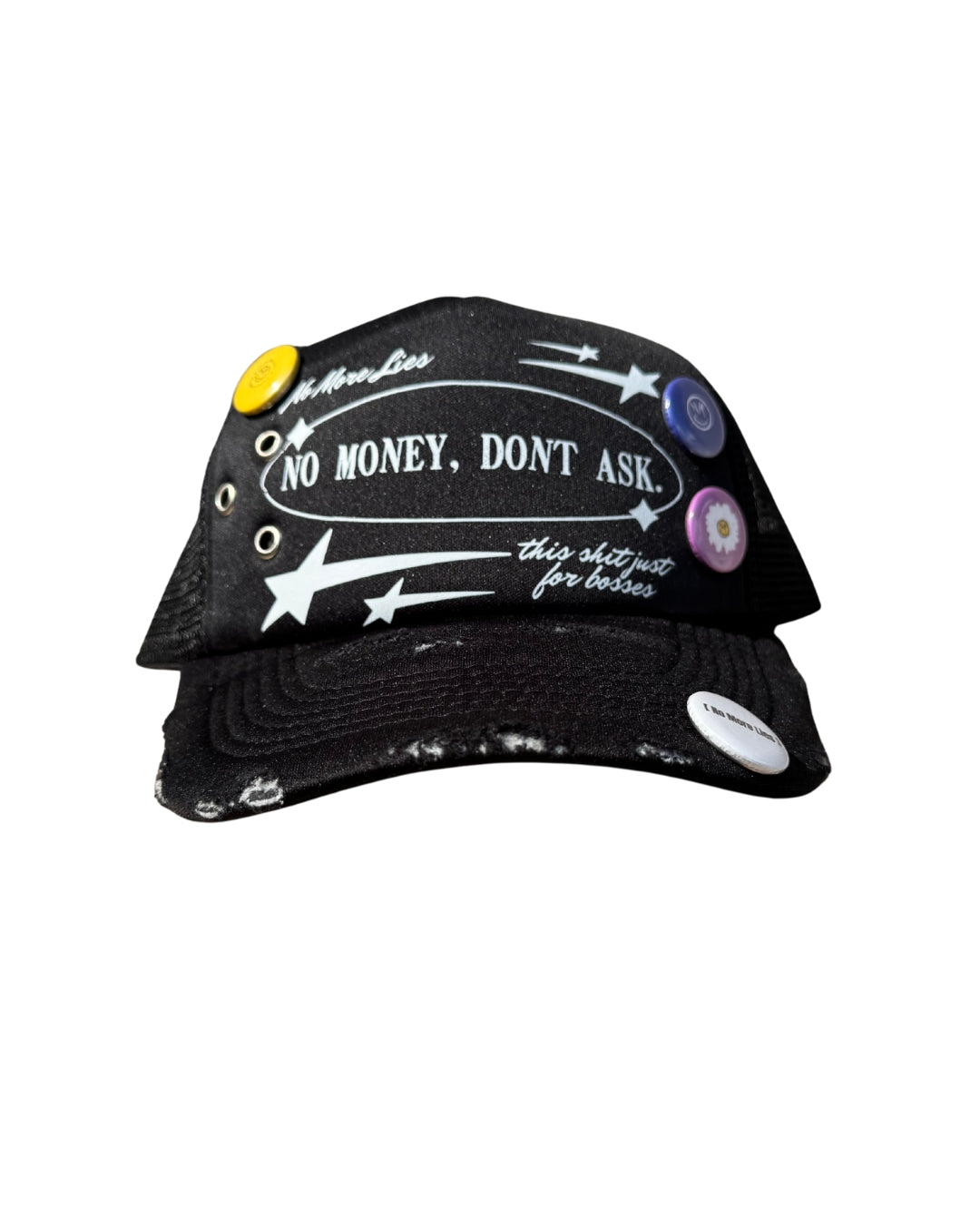 GORRA TRUCKER NO MONEY DONT ASK"
