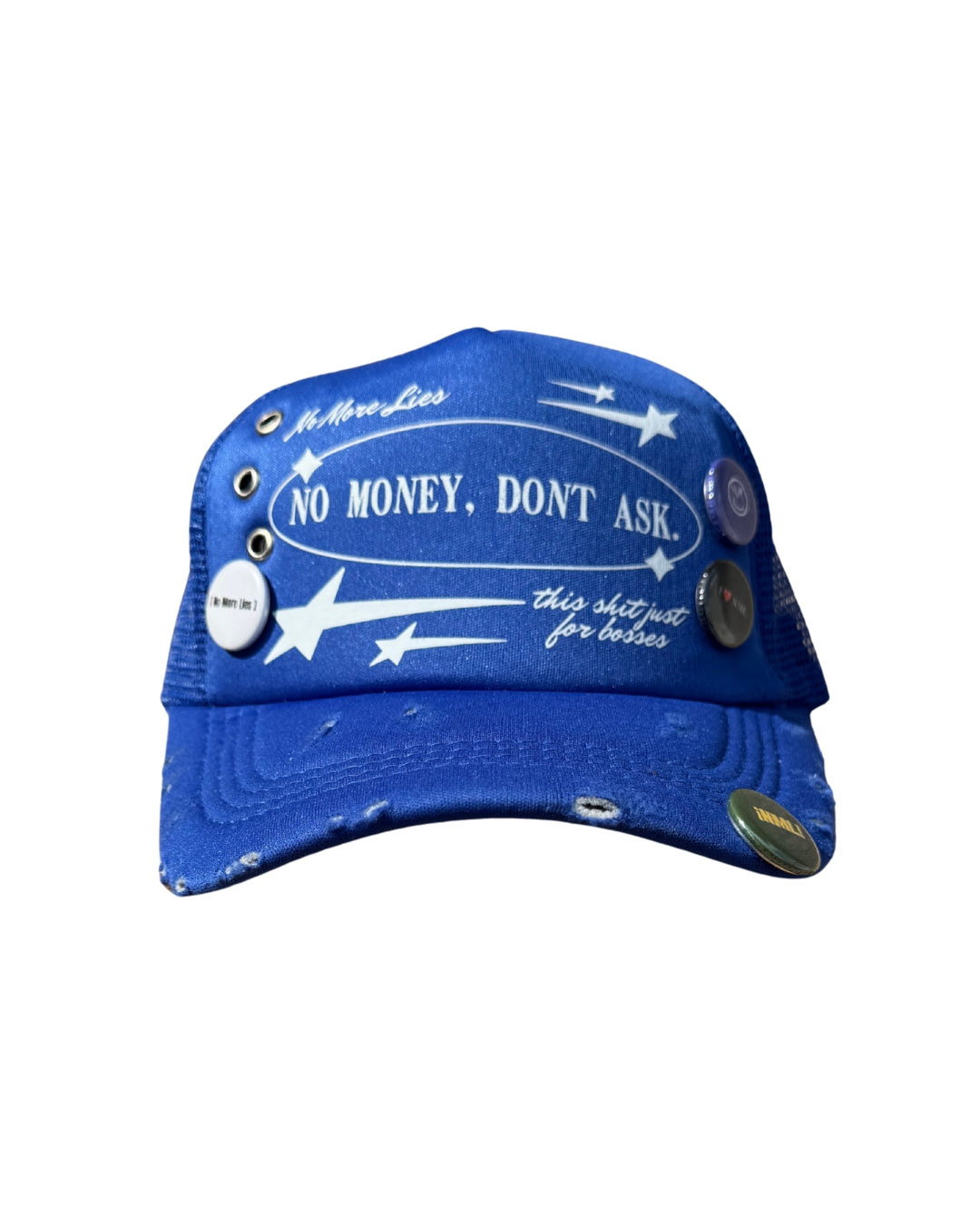 GORRA TRUCKER NO MONEY DONT ASK"