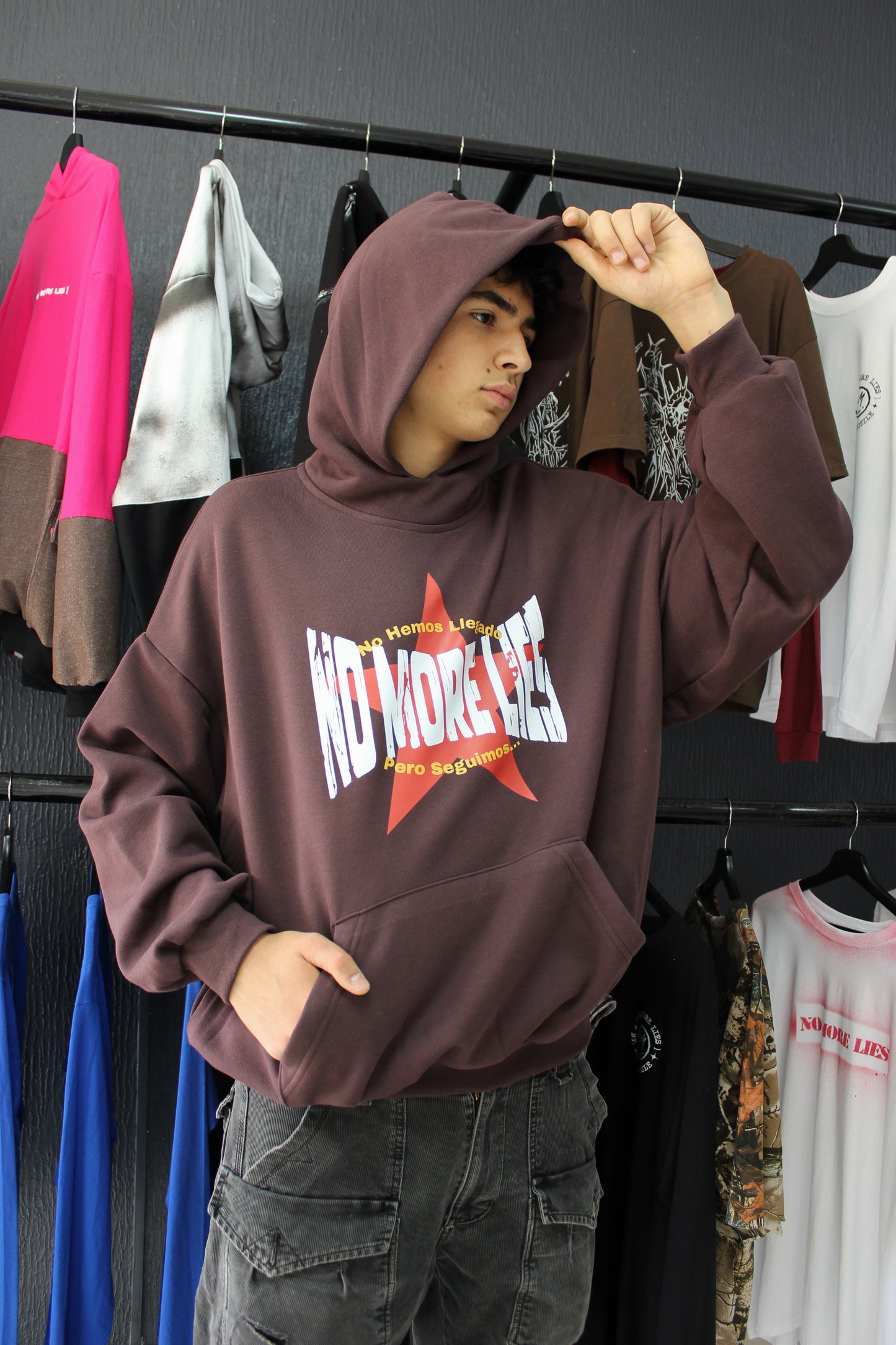 No Hemos Llegado Pero Seguimos” OVERSIZE HOODIE
