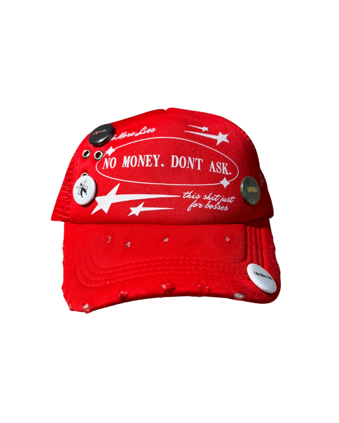GORRA TRUCKER NO MONEY DONT ASK"