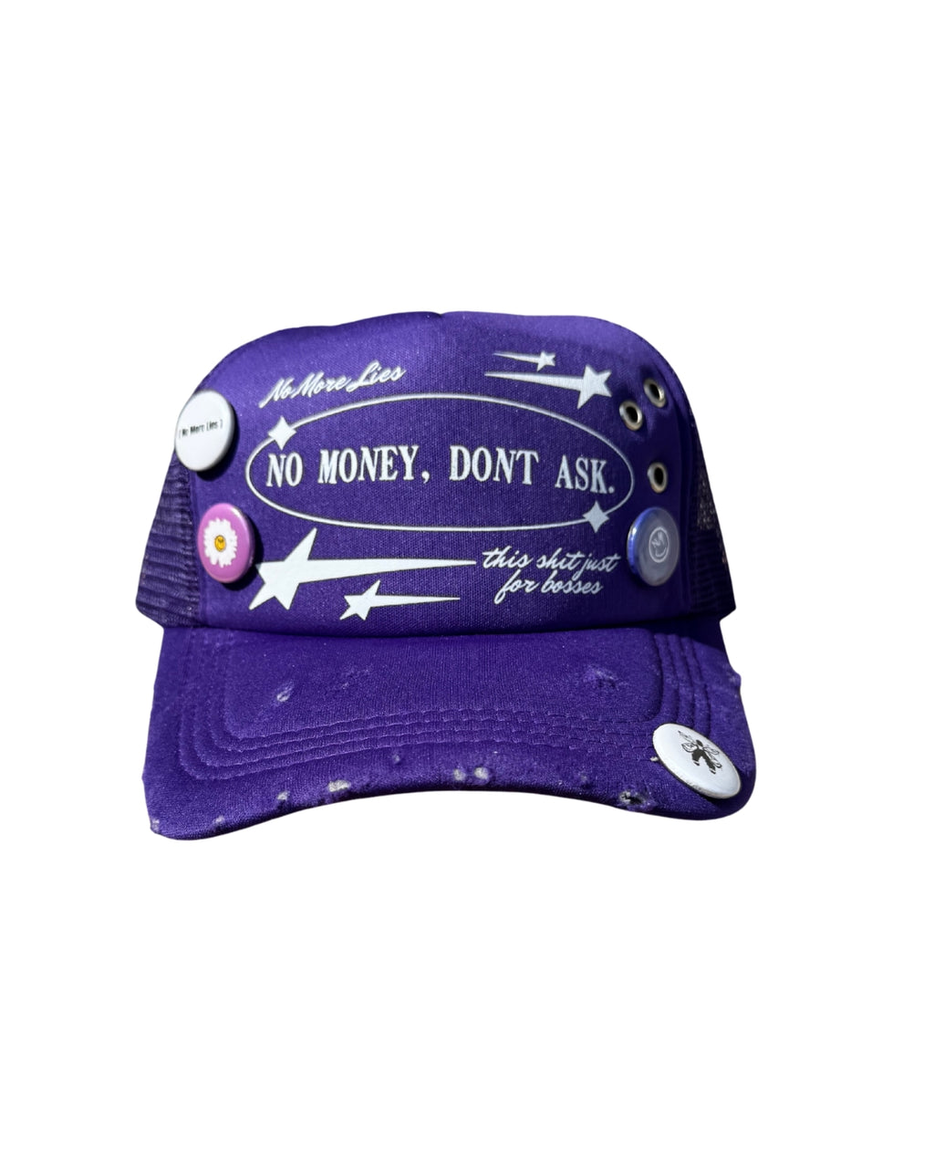 GORRA TRUCKER NO MONEY DONT ASK"