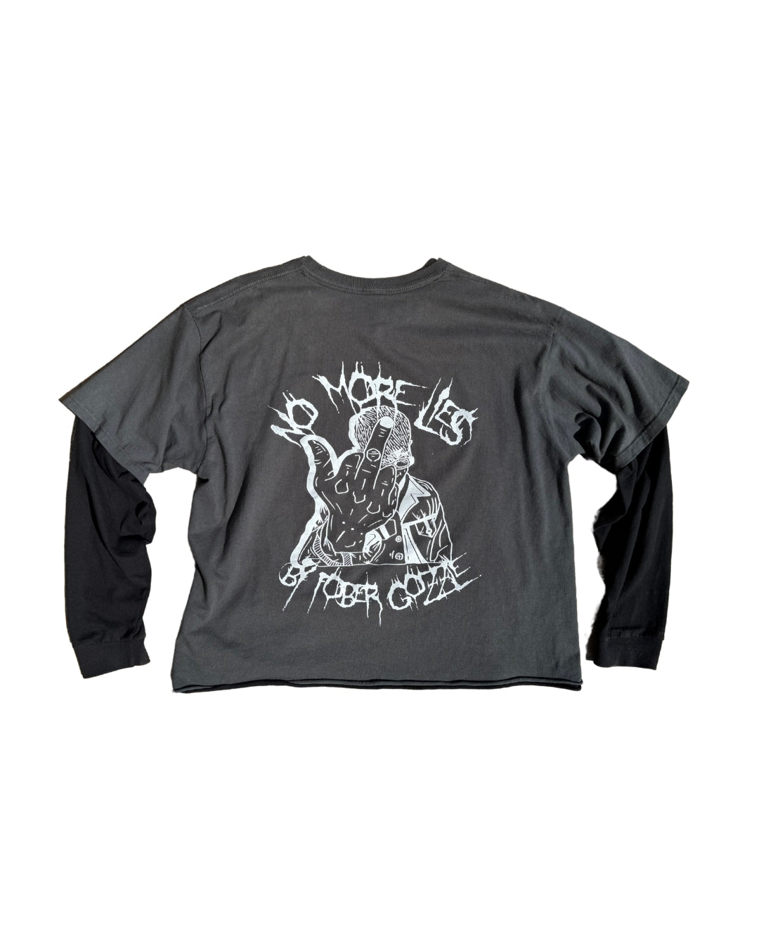 RUDE BACK " Playera Manga Larga