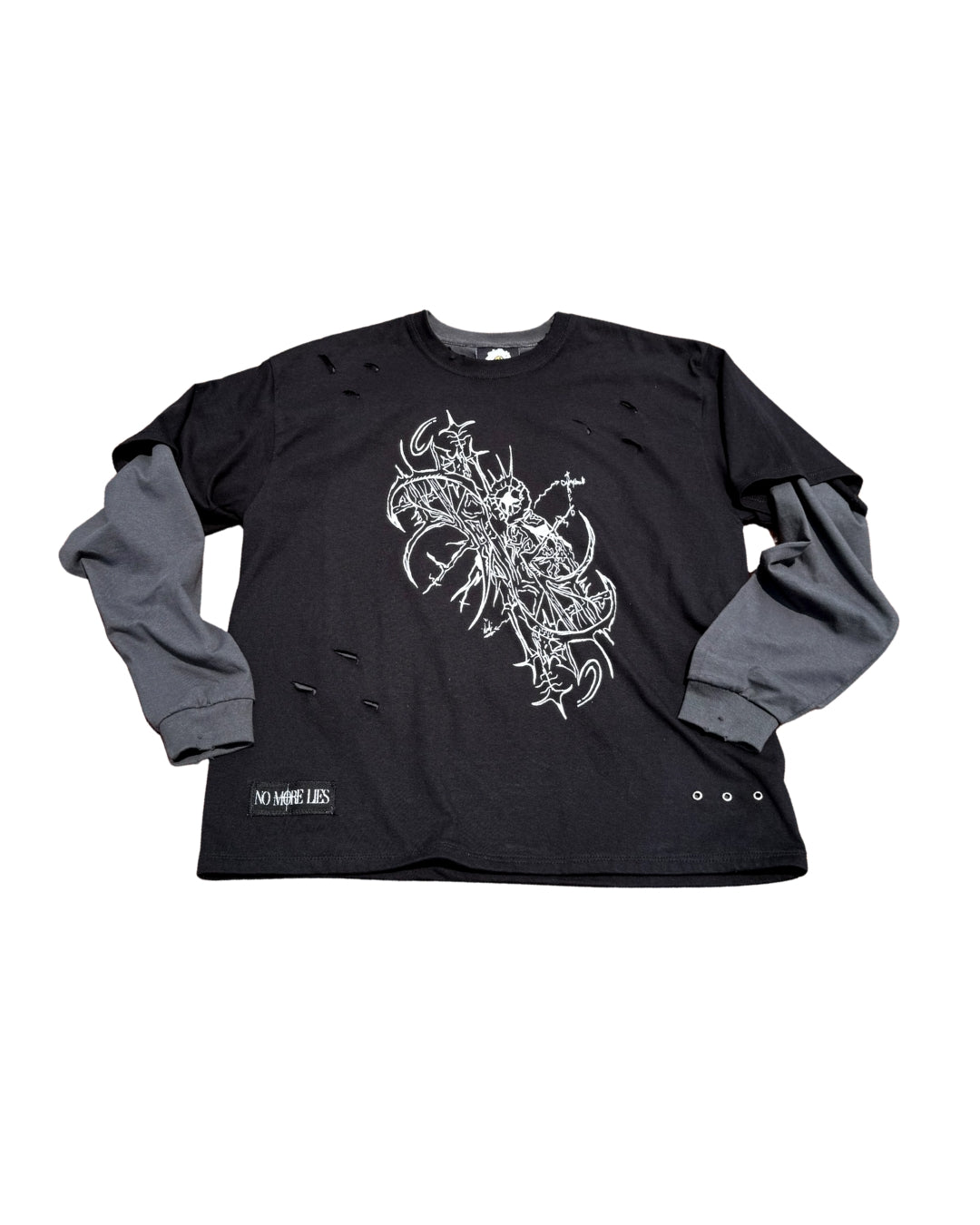 [ Angelo ] Negro Con Gris