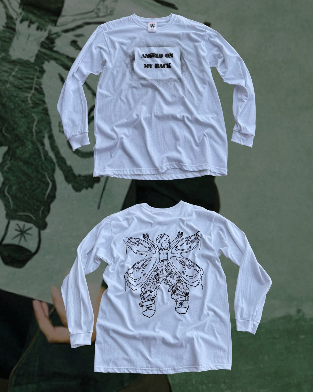 [ ANGELO ON MY BACK ] MANGA LARGA