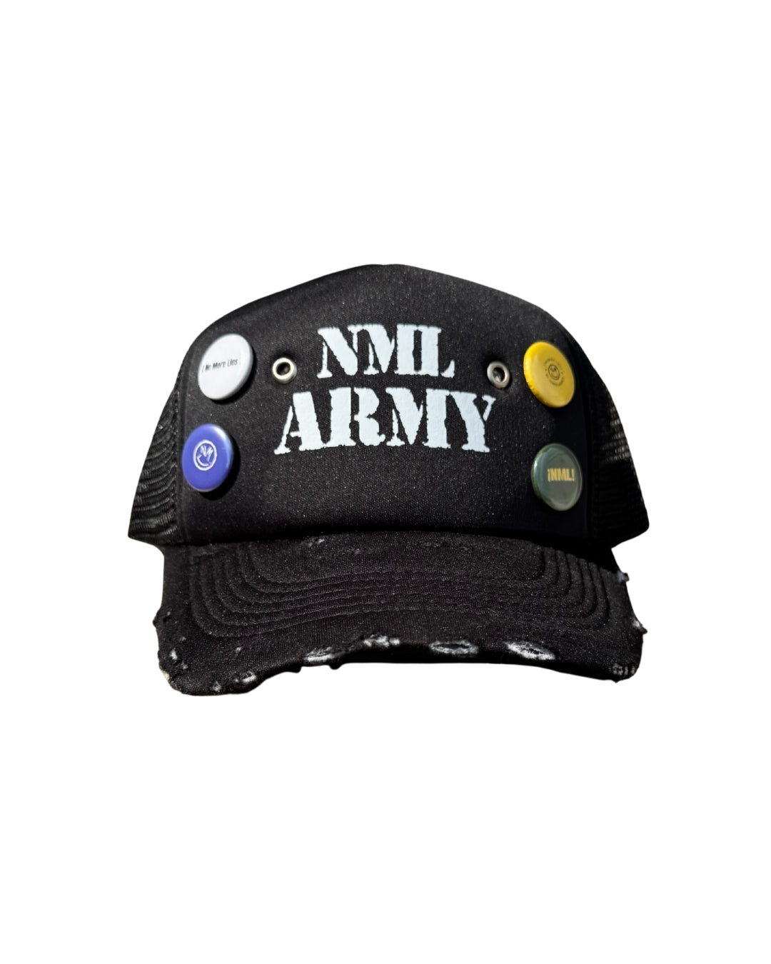 [ NML ARMY ] Gorra Trucker BLACK"