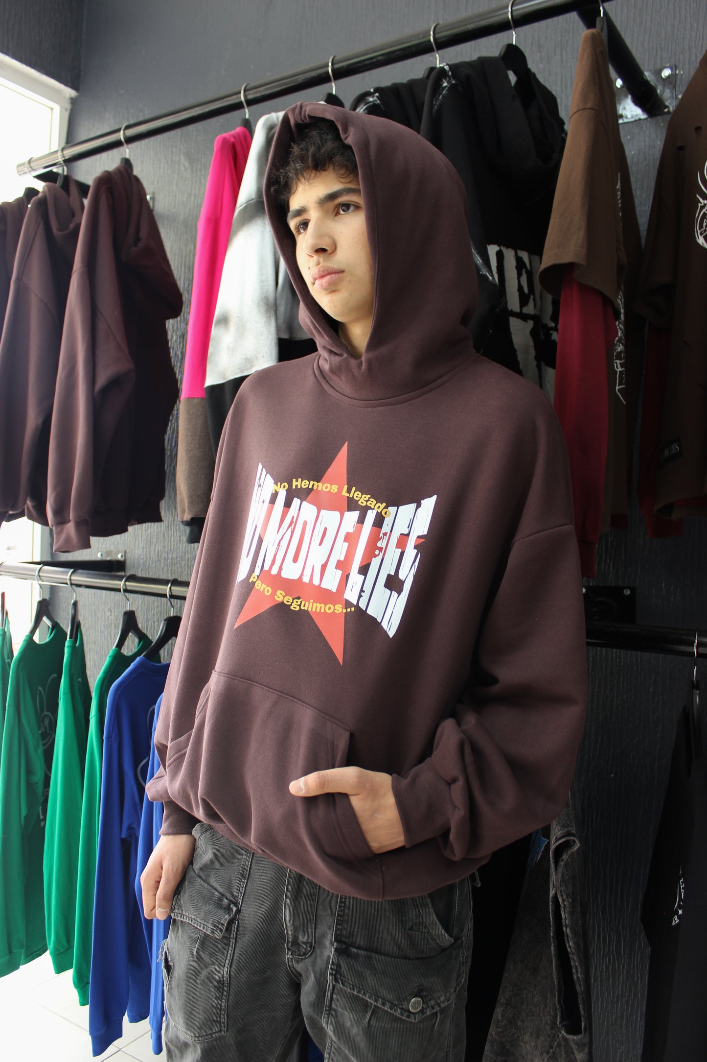 No Hemos Llegado Pero Seguimos” OVERSIZE HOODIE