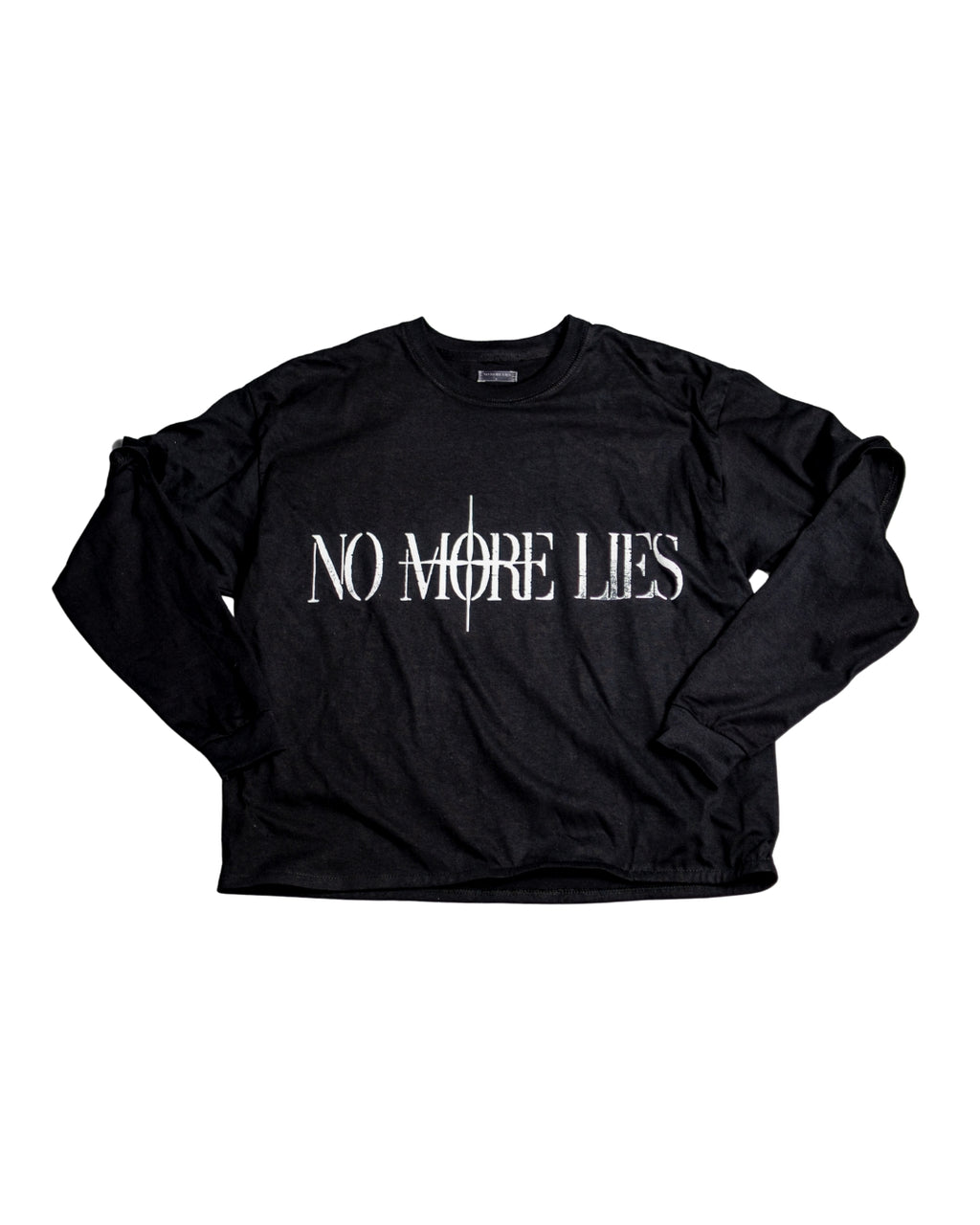 NML BLACK " Playera Manga Larga