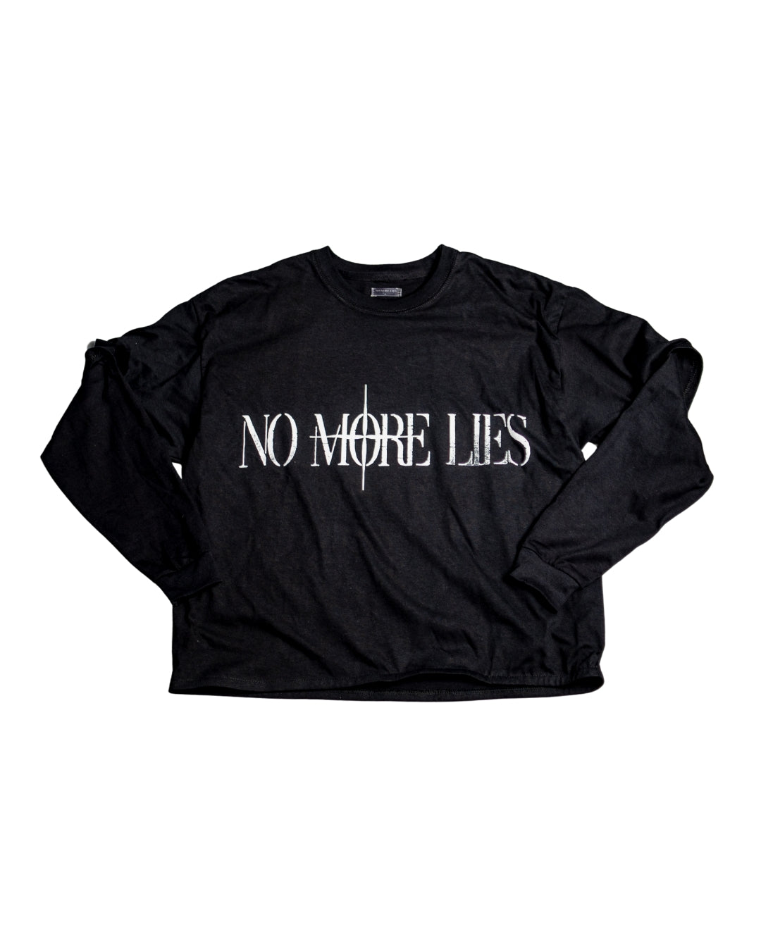 NML BLACK " Playera Manga Larga