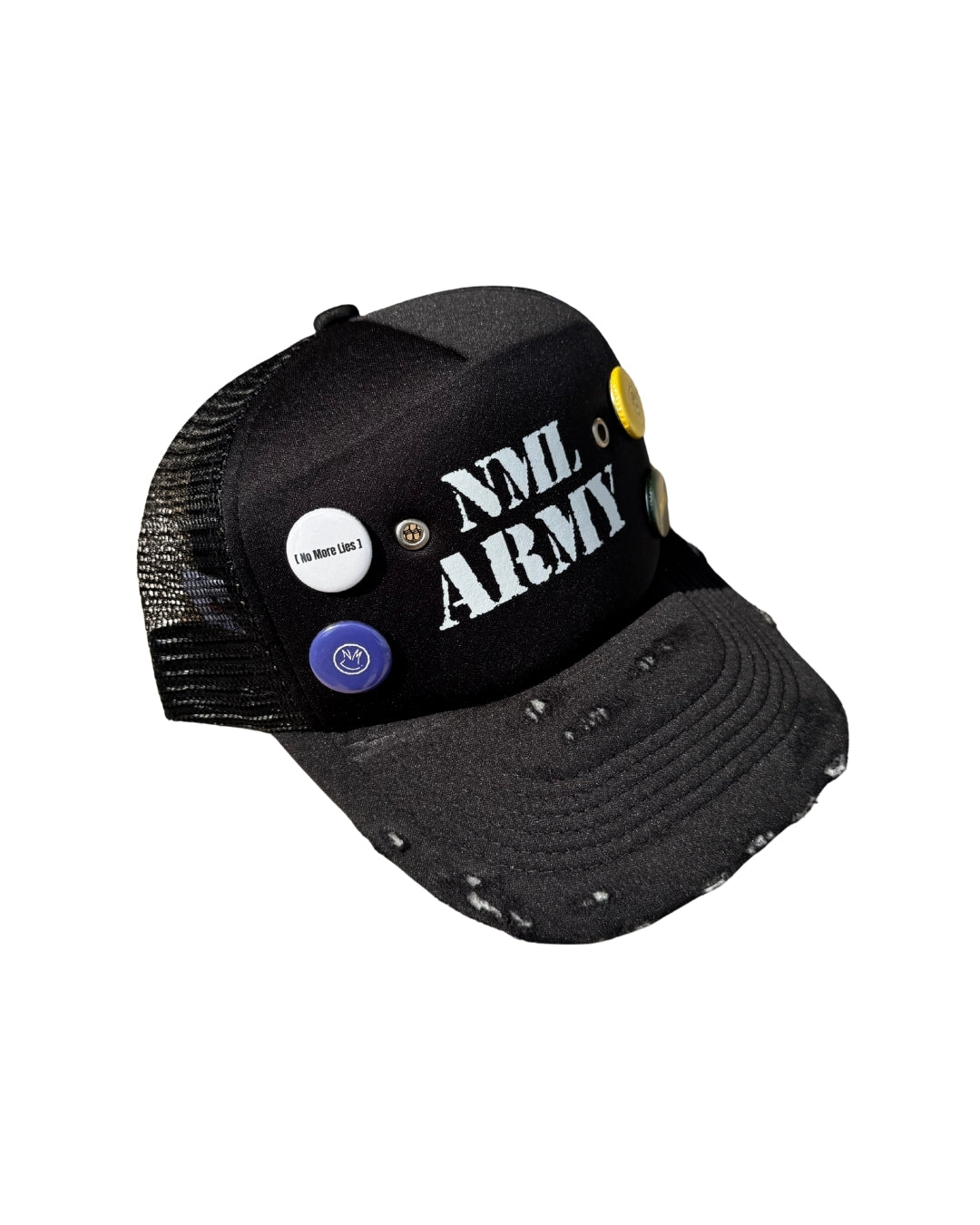 [ NML ARMY ] Gorra Trucker BLACK"