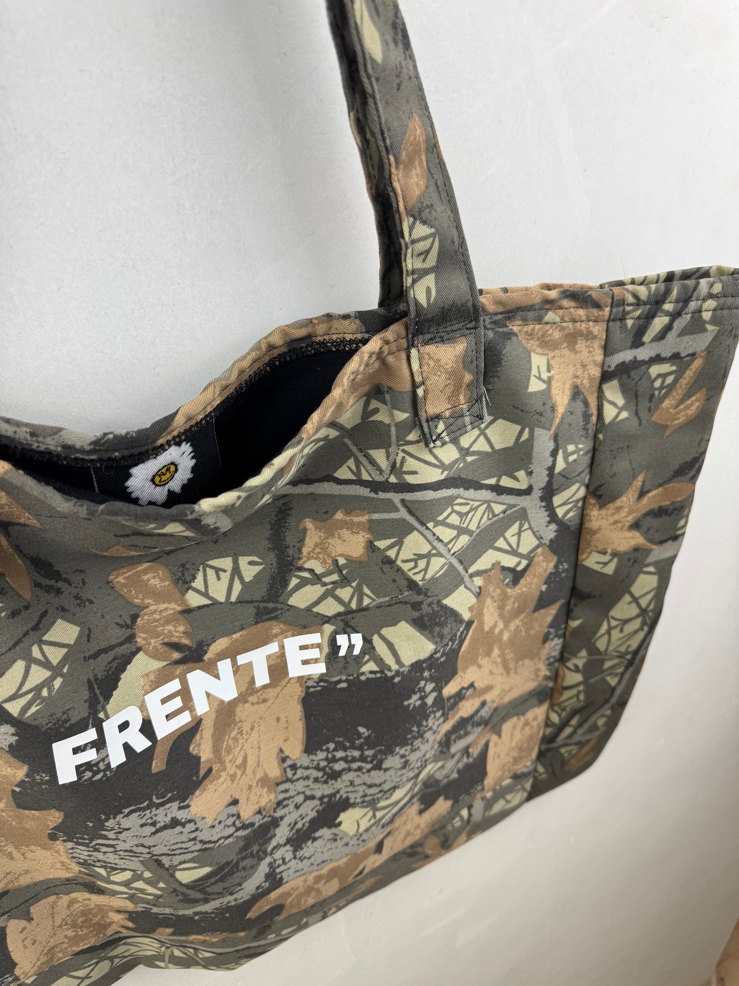Pieza Única Camuflaje " Tote Bag L