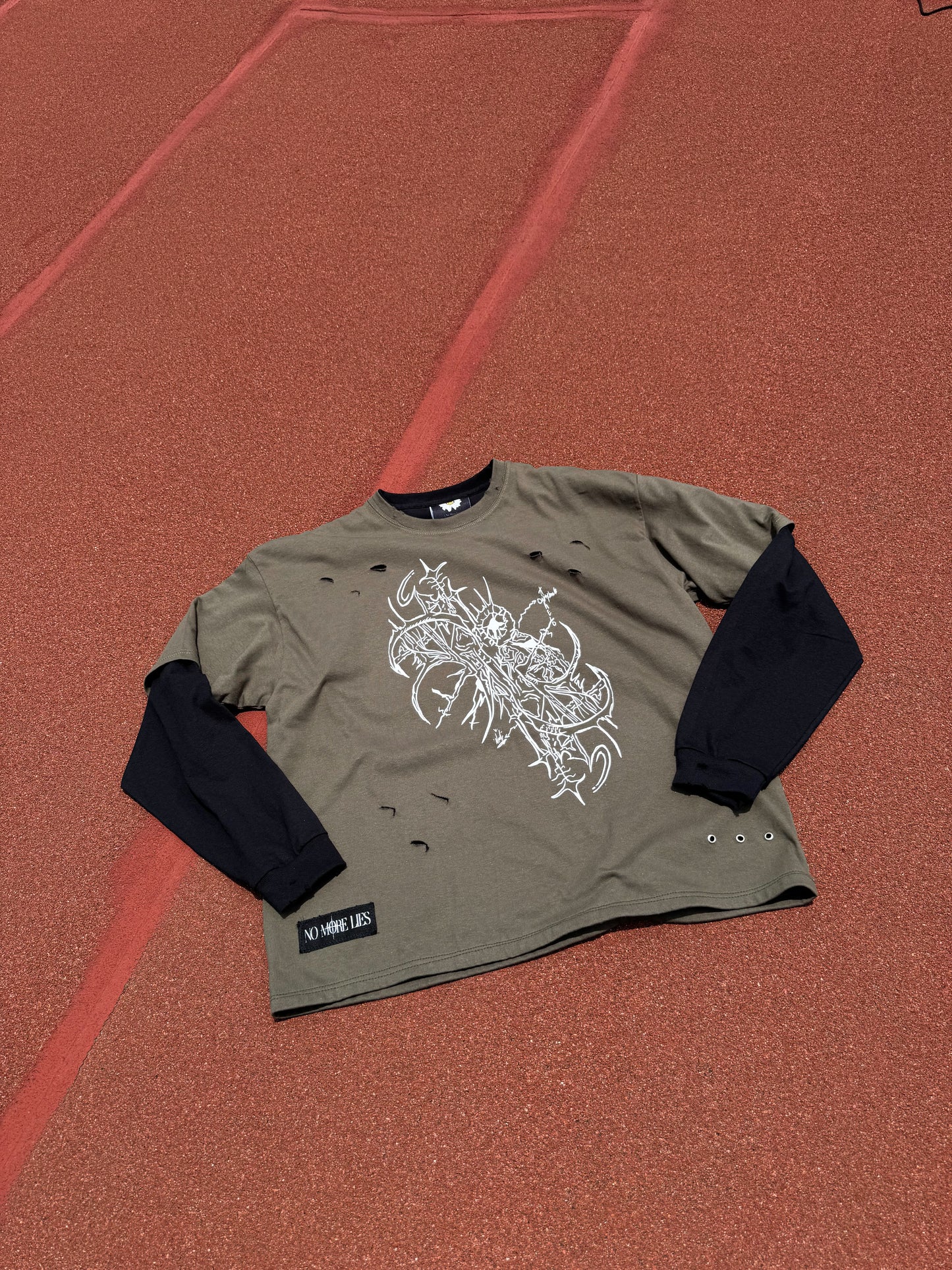 [ Angelo ] Verde Olivo & Negro
