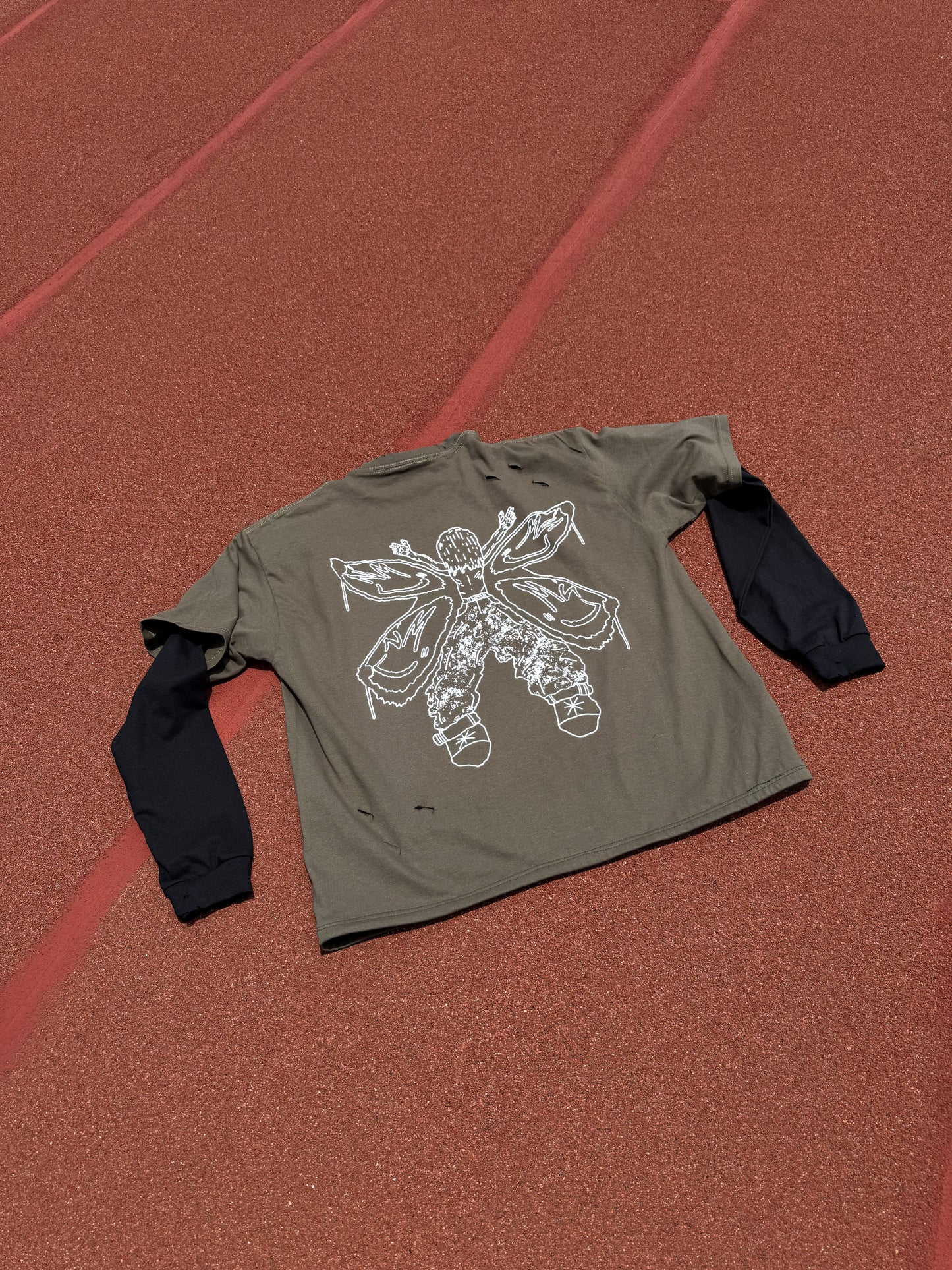 [ Angelo ] Verde Olivo & Negro