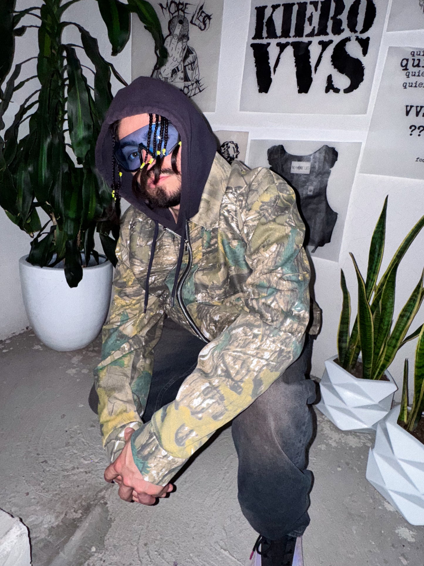 [ CAMUFLAJE ] CHAMARRA BOXY FIT
