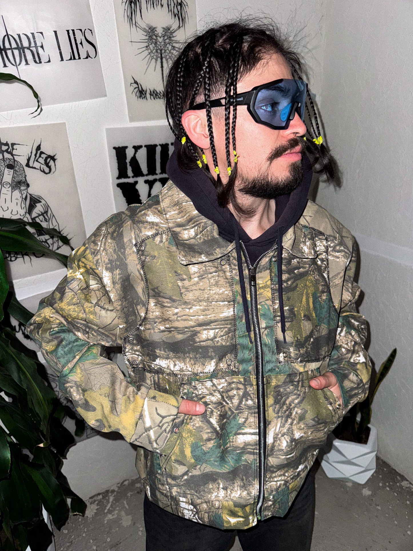 [ CAMUFLAJE ] CHAMARRA BOXY FIT