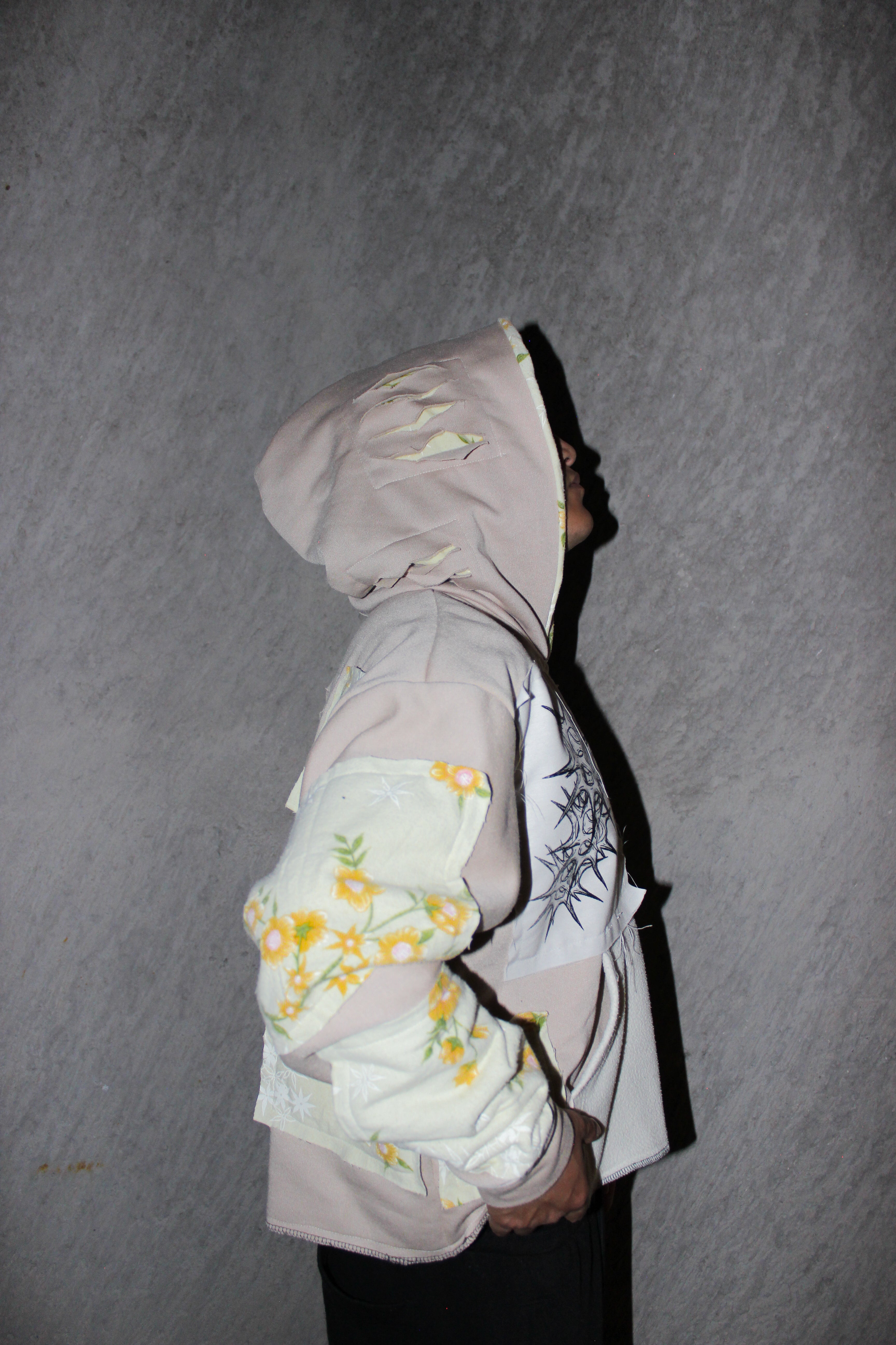 ONE OF ONE " HOODIE CROP