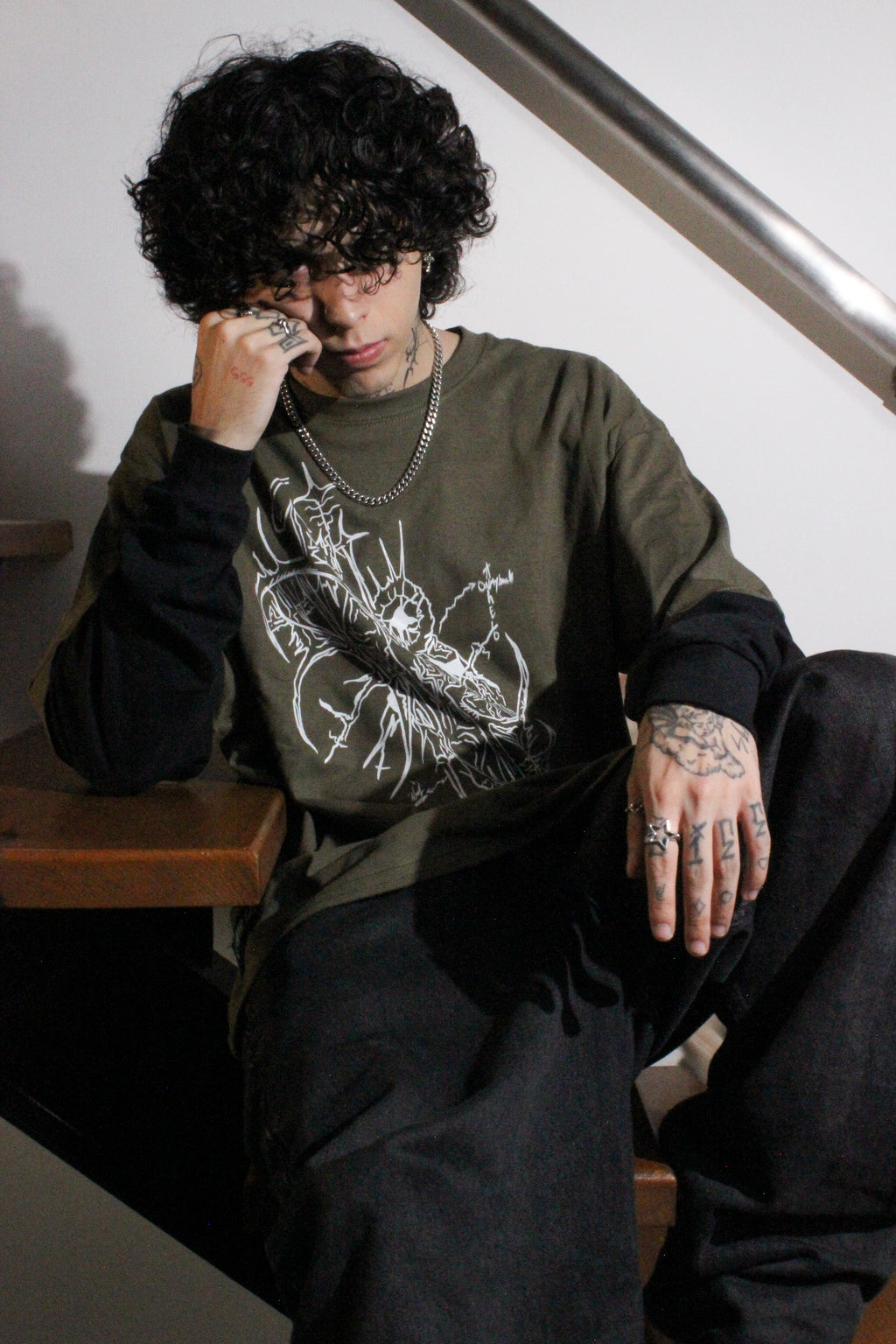 [ ANGELO ] Verde Olivo & Negro