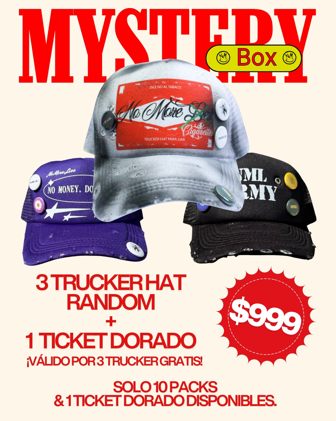 MYSTERY BOX + DINAMICA GOLDEN TICKET