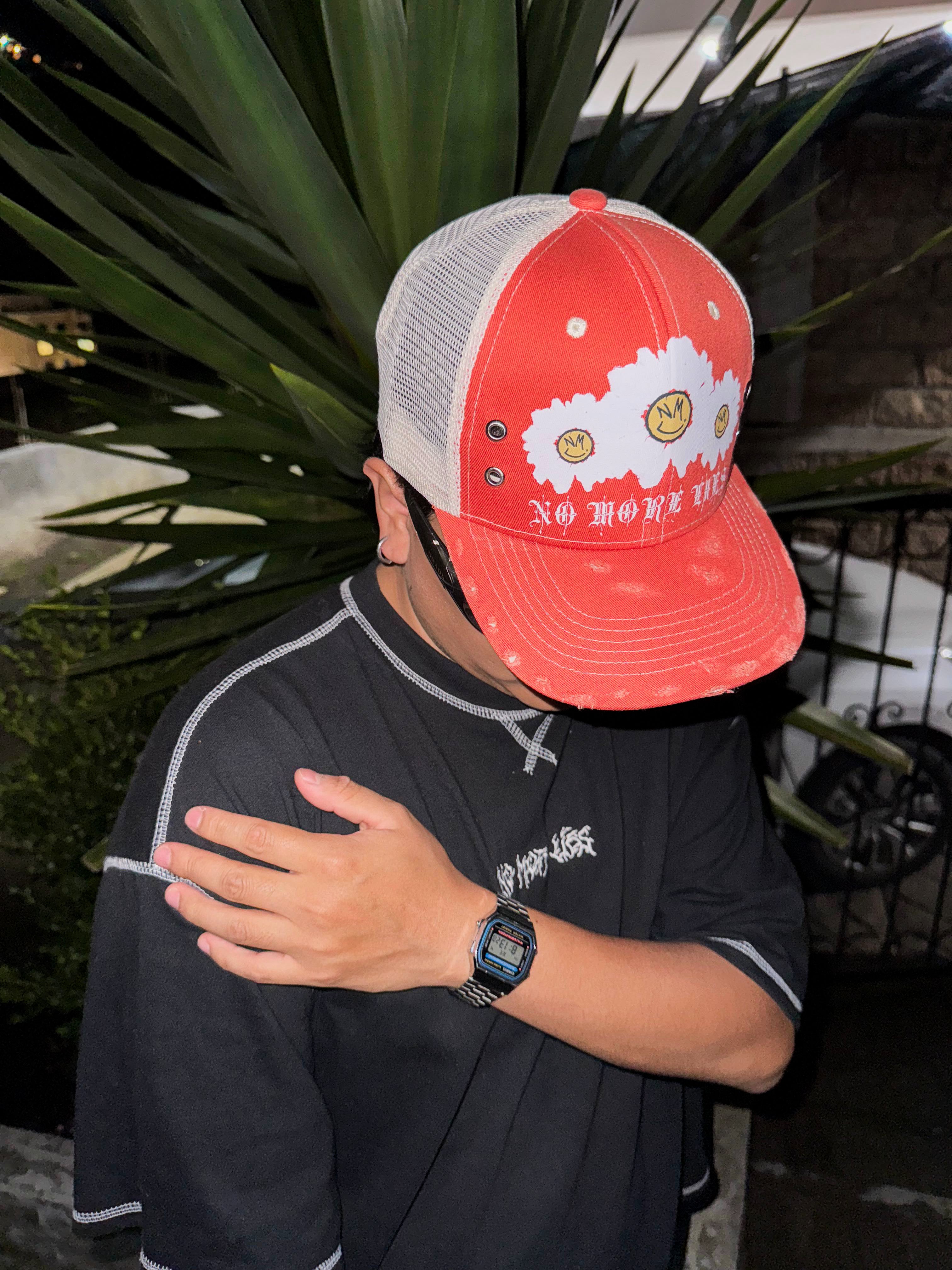 Gorra "Los Tres Deseos" color naranja